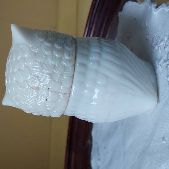 Owl bottle 🦉Avon perfume vintage Collectible green eyedbmilk glass 70s retro - Picture 7 of 13